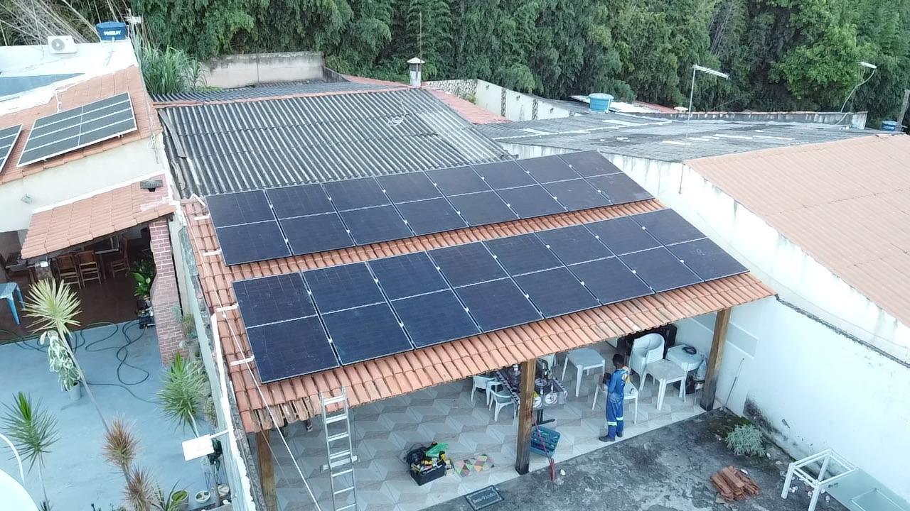 Instalação fotovoltaica residencial
